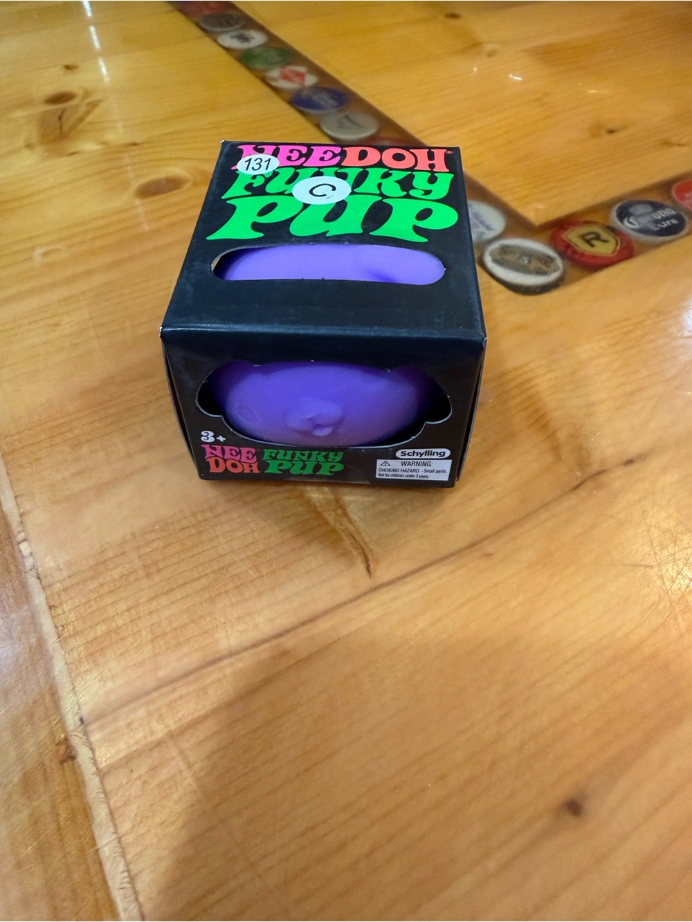 NeeDoh Funky Pup Purple Toy
